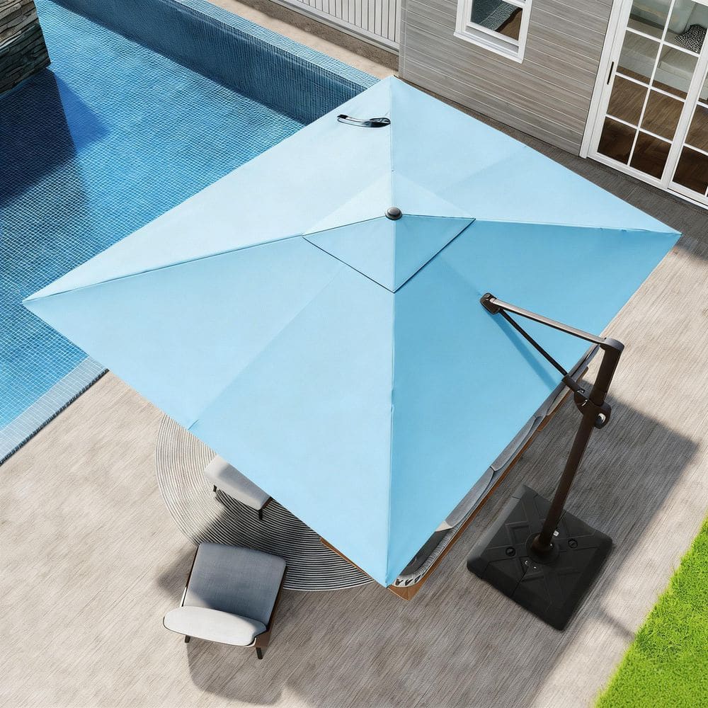 Reviews for Pellebant 11 ft. x 9 ft. Aluminum Offset 360° Rotation ...