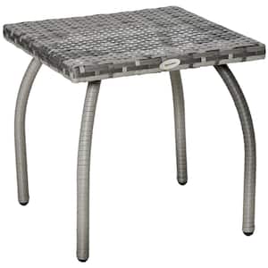 Rattan Wicker Outdoor Dining Table without Extension