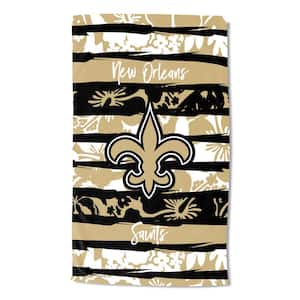 NFL Saints Cotton/Polyester Blend Multi Color Pocket Beach Towel