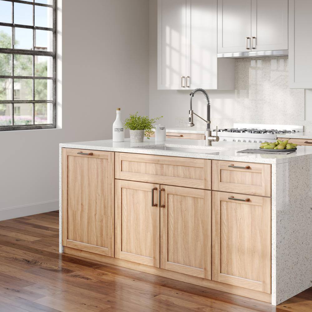 23" Matte Black Stainless Steel Undermount Kitchen Sink with Faucet
