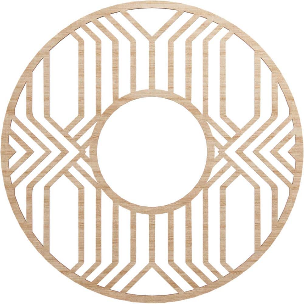 0.375 in. x 26 in. x 26 in. Wood (Alder) Medallion Moulding price history on PriceWatchPro