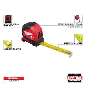 12 ft. Compact Tape Measure