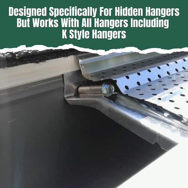 Titan 5 in. x 3 ft. Aluminum K-Style Gutter Guard Titan 5 in. x 3 ft. Aluminum K-Style Gutter Guard