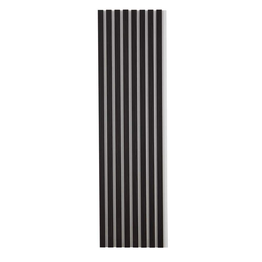 12.6 in. x 106 in. x 0.8 in. Acoustic Vinyl Wall Siding Panel in Black Color with White Base (Set of 20-Piece) price history on PriceWatchPro