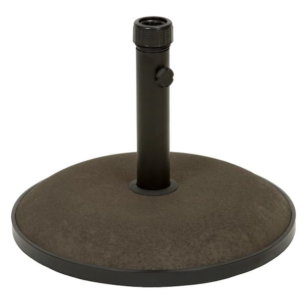 33 lbs. Patio Umbrella Base in Brown