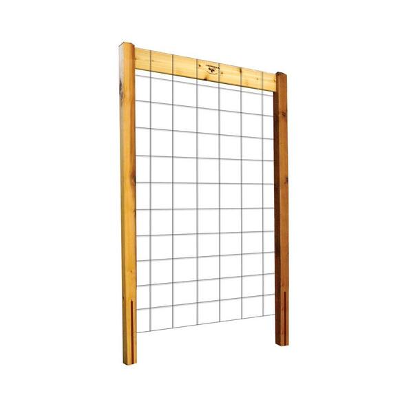 Gronomics 48 In W X 80 H Safe Finish Raised Garden Bed Trellis Kit Tk 80s The Home Depot Gronomics 48 In W X 80 H Safe, Garden Trellis Home Depot Canada