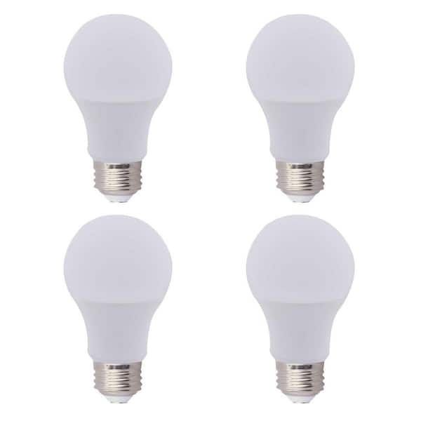 Unbranded 60-Watt Equivalent A19 Energy Efficient LED Light Bulb Daylight (4-Pack)