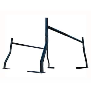 500 lbs. Capacity Powder-Coated Steel Truck Rack in Black (Not a Tool Box)