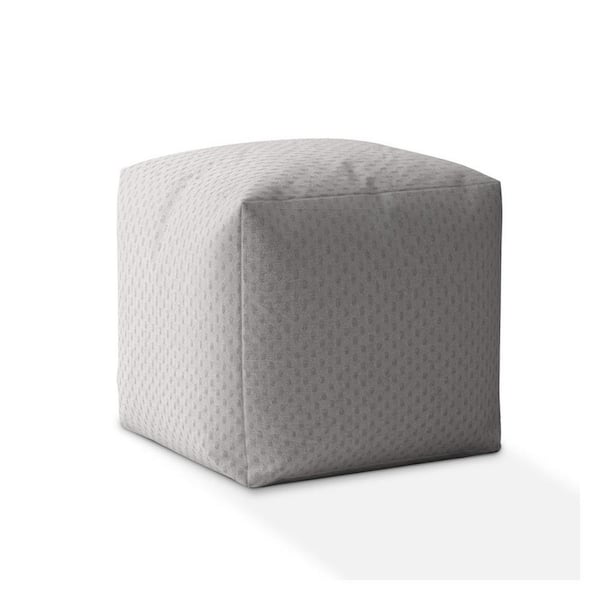 HAY Pouf, grey sprinkle