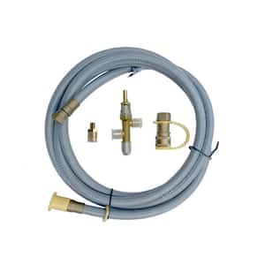 Conversion Kit for Modeno Propane Fire Pit/Table to Natural Gas(40,000BTU) with 10 ft. Hose