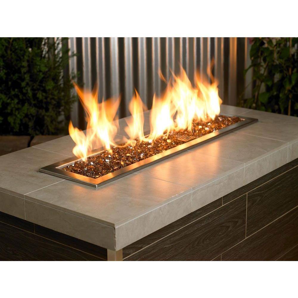 Copper Reflective Tempered Fire Glass Beads for Fire Pits