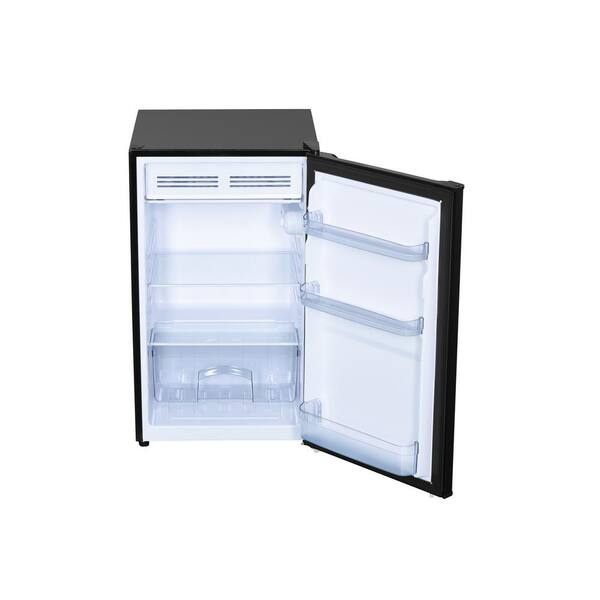 Danby 4 4 Cu Ft Mini Fridge In Black With Freezer Section Dcr044b1bm 6 The Home Depot