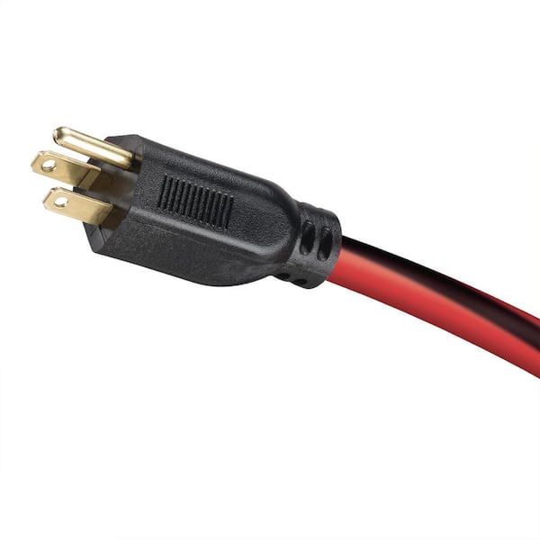 Husky 100 ft. 12/3 Extension Cord, Red and Black HD#528-927 - The