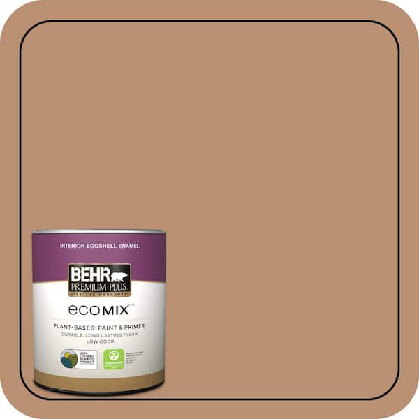 1 qt. #S230-5 Sugar Maple Eggshell Enamel EcoMix Plant-Based Interior Paint & Primer