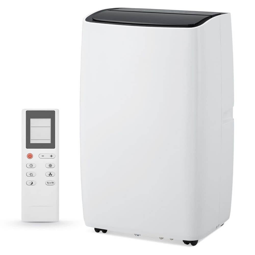Garvee 8,000 (DOE) BTU Portable Air Conditioner with Dehumidifier and Remote Cools 550 sq. ft. in White
