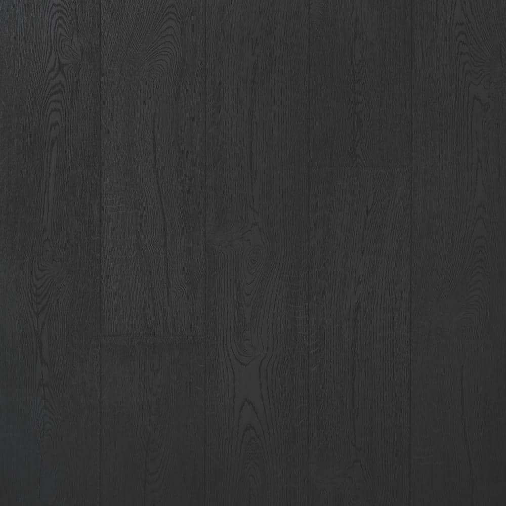 Pergo Outlast+ Pure Black Oak 12 mm T x 7.4 in. W Waterproof Laminate Wood Flooring (19.6 sqft/case), Dark