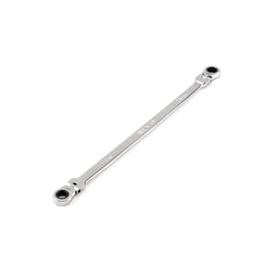 3/8 in. x 7/16 in. Long Flex 12-Point Ratcheting Box End Wrench