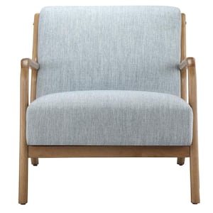Novak Light Blue Lounge Arm Chair