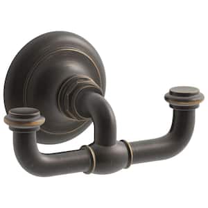 Artifacts Double Robe Hook in Oil Rubbed Bronze
