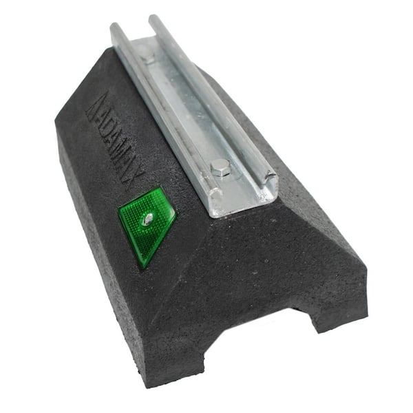 Adamax 10 in. Rooftop Support Block with 14-Gauge Strut, Roof Pipe ...