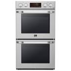 30 in. Smart Double Electric Built-In Wall Oven with Self-Cleaning in Stainless Steel