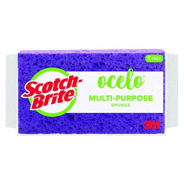 Unbranded 4-1/5 in. x 7-7/10 in. x 1-1/2 in. Large Sponge