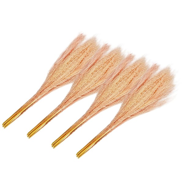 21 in. Pink Indoor Non Artificial Dried Preserved Buddha Dust-Pack of 4