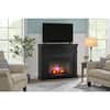 StyleWell Grantley 50 in. W Freestanding Electric Fireplace Mantel in ...