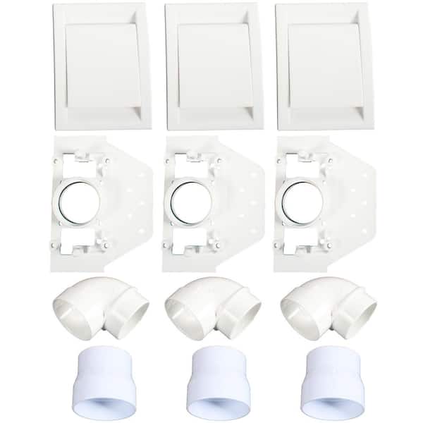 New Original packaging-BEAM Central Vac Inlet Face Plate Designer Series White 