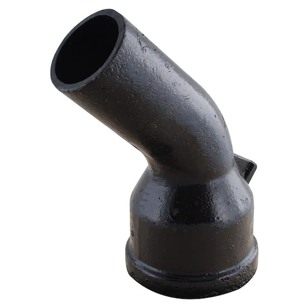 Unbranded 2 in. Cast Iron 1/8 Bend