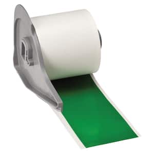 All-Weather Vinyl Labels 2 in. W x 50 ft. L Green M710; BMP71