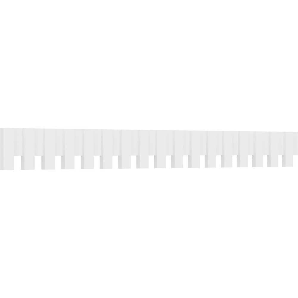 1 in. x 90-5/8 in. x 8 in. Architectural Grade PVC Sanford Dentil Block Trim Moulding price history on PriceWatchPro
