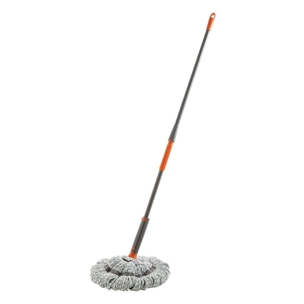 HDX Non Scratch Tub and Shower Scrubber Head with Extension Handle 7210-20  - The Home Depot