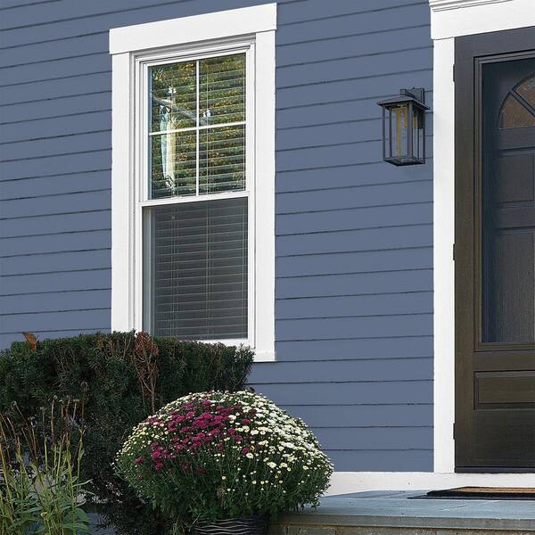 Glidden Premium 1 qt. PPG1164-6 Blue Cloud Exterior Latex