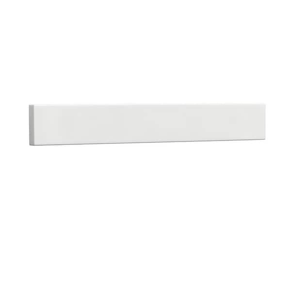 Wyndham Collection 21.25 in. W Quartz Vanity Sidesplash in White