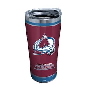 NHL Colorado Avalanche Shootout 20 oz. Stainless Steel Tumbler with Lid
