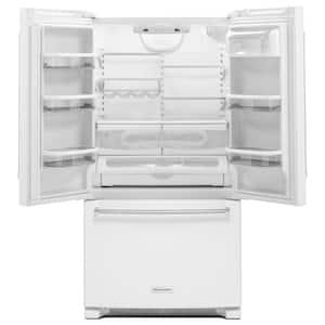 20 cu. ft. French Door Refrigerator in White, Counter Depth