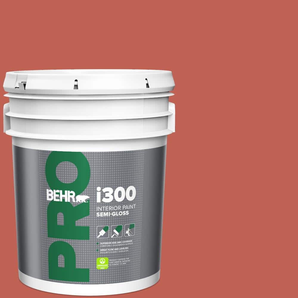 5 gal. #190D-6 Red Jalapeno Semi-Gloss Interior Paint price history on PriceWatchPro