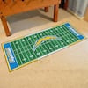 FANMATS NFL - Los Angeles Chargers 30 in. x 72 in. Indoor Ticket Runner Rug  23135 - The Home Depot