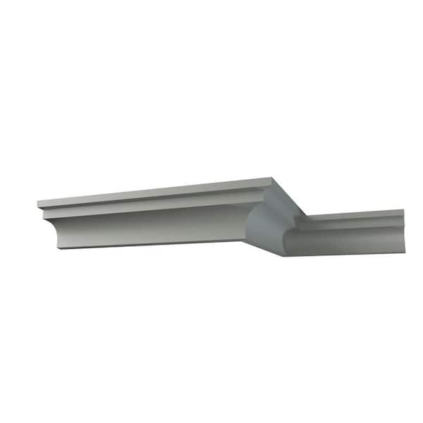 Ekena Millwork Lily 1.75 in. D x 2.75 in. W x 94.5 in. L Polyurethane Crown Moulding