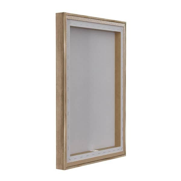 Stupell Industries Vintage Library Spiral Stairs by Graffi tee Studios Brown Floater Frame Architecture Graphic Art Print 31 in. x 21 in.