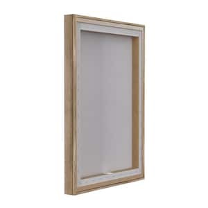 Love You More than Anything by Lil' Rue Brown Floater Frame Typography Graphic Art Print 25 in. x 17 in.