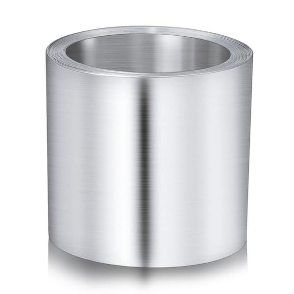 4 in. x 50 ft. Aluminum Flashing Roll Roof Flashing for Roof and Garden Preventing Roofing Stains Roof Strip (1-Pack)
