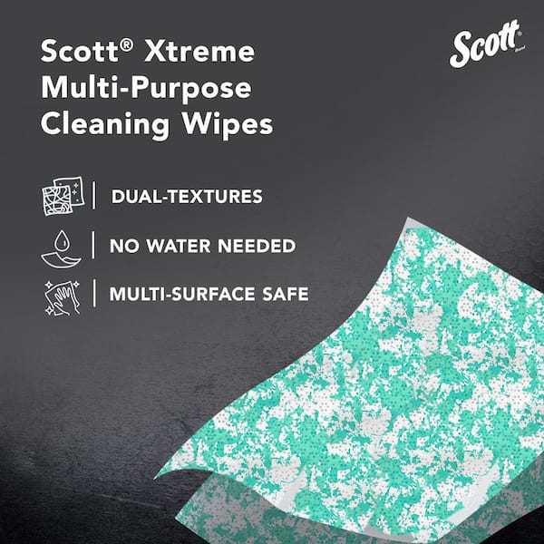 Scott Xtreme Cleaning Wipes 54591 - The Home Depot