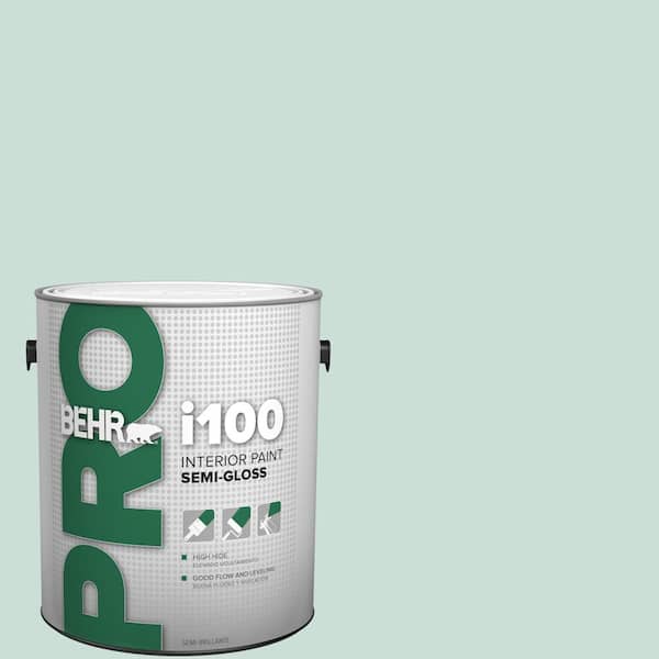 1 gal. #M430-2 Ice Rink Semi-Gloss Interior Paint
