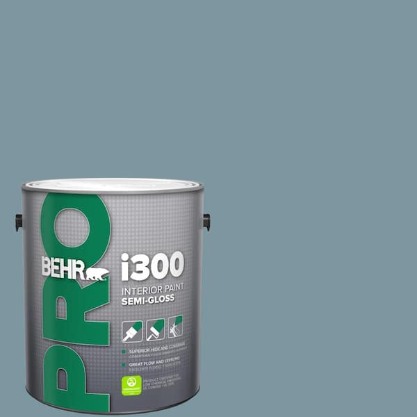 BEHR PRO 1 gal. #530F-5 Waterscape Semi-Gloss Interior Paint