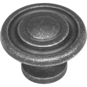 1-3/8 in. Manchester Vibra Pewter Cabinet Knob