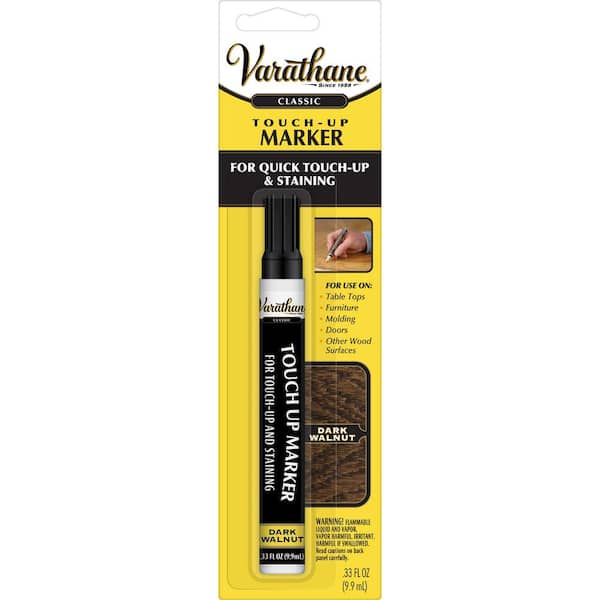 Varathane .33 oz. Dark Walnut Wood Stain Furniture & Floor Touch-Up Marker (8-Pack)