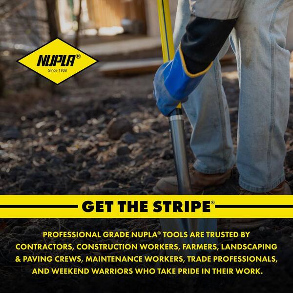 Nupla 30 in. Classic Fiberglass D-Grip Handle and Industrial Grade