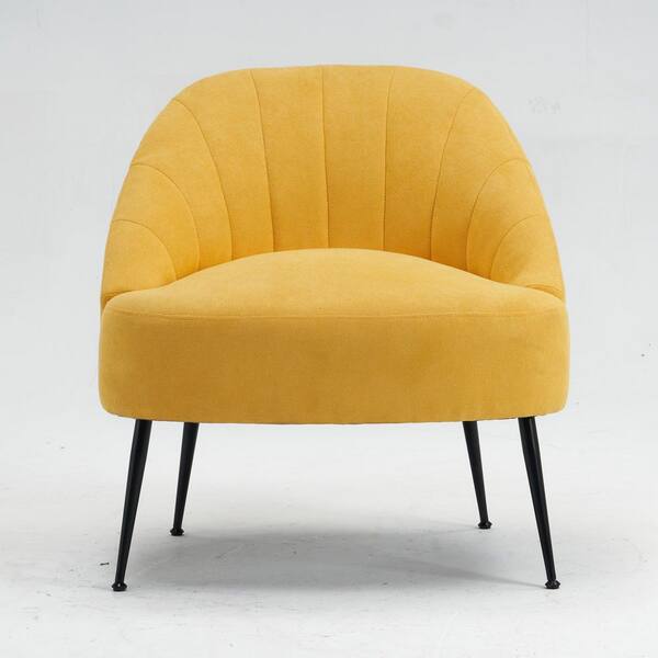 black and yellow accent chairs